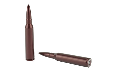 A-Zoom .338 Lapua Snap Caps, 2 Pack, CNC Machined Aluminum, Hard Anodized