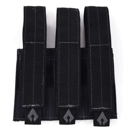 Advance Warrior Solutions Pistol Triple Magazine Pouch Black