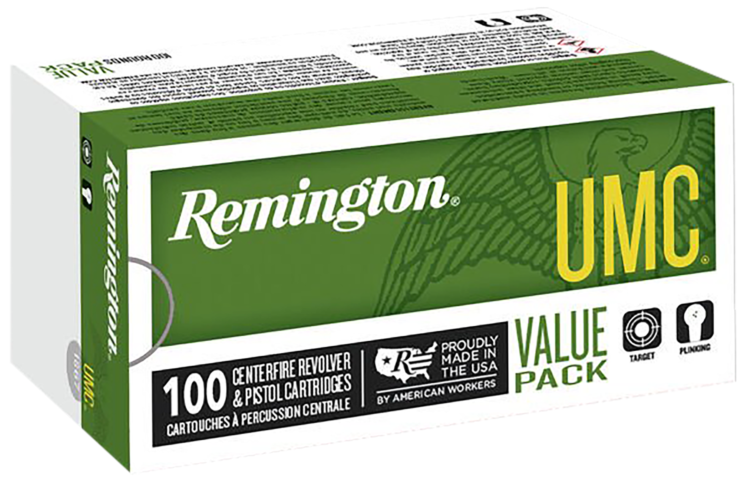 Remington .357 Magnum R23970 UMC Value Pack Semi Jacketed Hollow Point HP 125 Grain