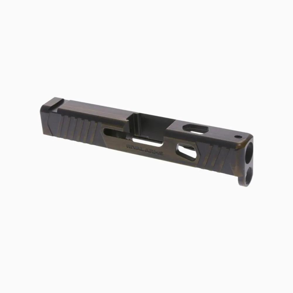 Rival Arms Faction Upgrade Slide Compatible with Glock 43/43X Battle Bronze