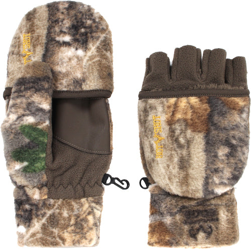 Hot Shot HF2 Bulls-Eye Insulated Fleece Pop-Top Mitten RT-APX LG