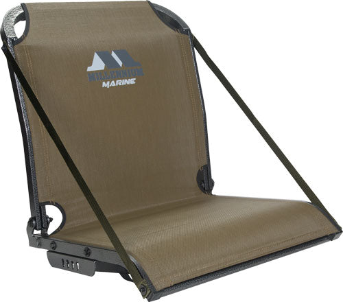 Millennium B100 Green Boat Seat with Arm Rest Straps