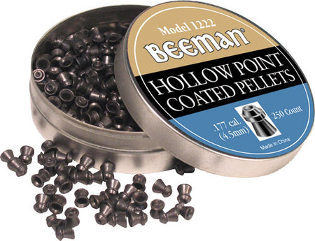 Beeman 177 Hollow Point Air Gun Pellets 7.48gr 250-Pack