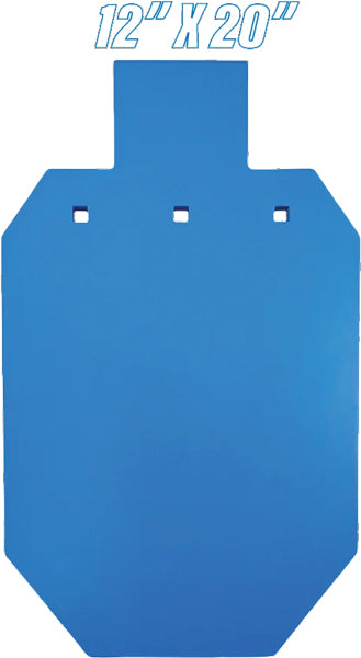 AR500 BASH Two-Thirds Size Silhouette Target 12"x20", 1/2" Thick