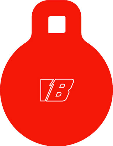 AR500 BASH Gong Target Round 3 Inch, 5/16" Thick