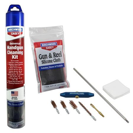 Birchwood Casey Universal Pistol Cleaning Kit Stainless Steel Rods USA Made