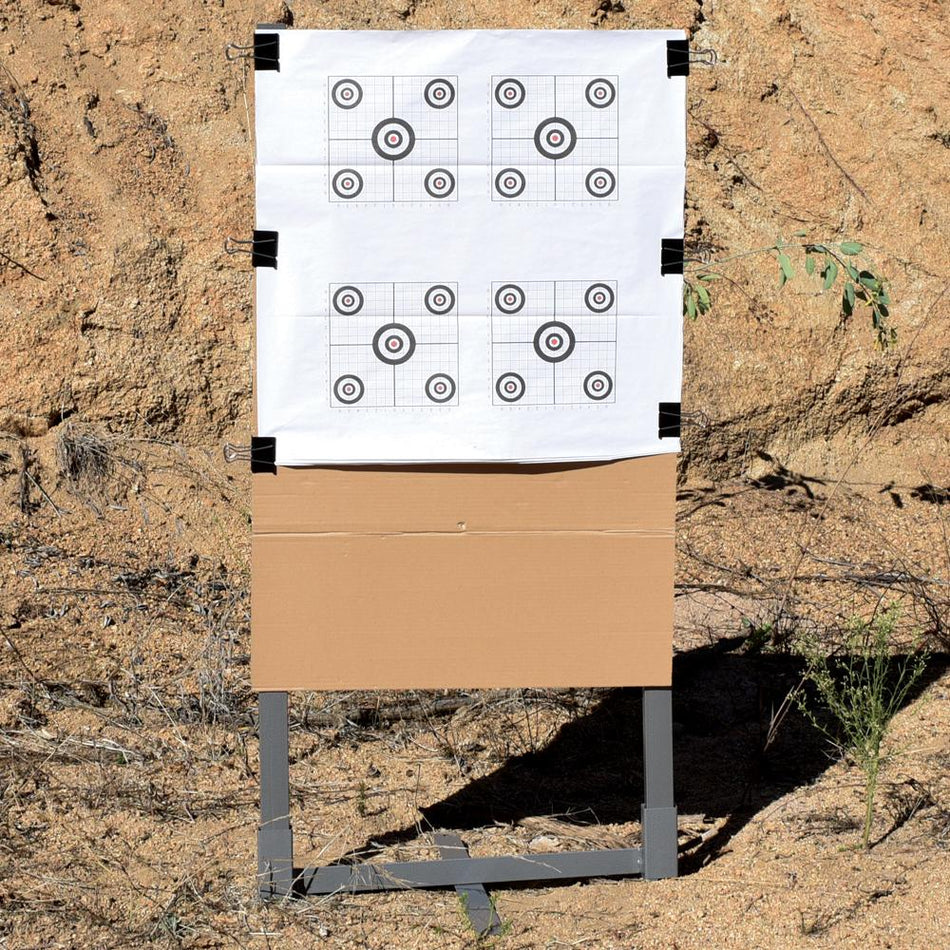 Birchwood Casey GPS 24-Inch Gray Metal Target Stand with Kit