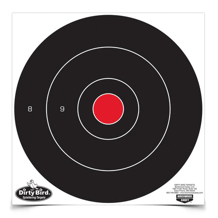 Birchwood Casey Dirty Bird 12" Bull's-Eye Target Pack of 100