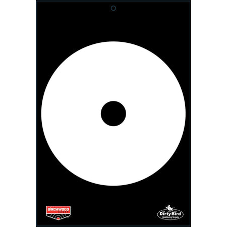 Birchwood Casey Dirty Bird Quickdraw Splatter Target 12"x18" Pack of 6