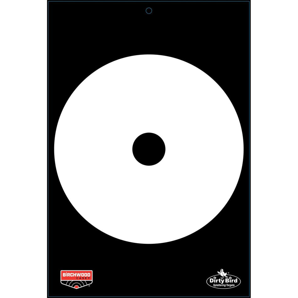 Birchwood Casey Dirty Bird Quickdraw Splatter Target 12"x18" Pack of 6