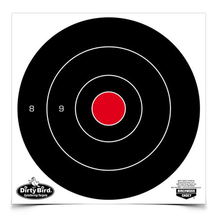 Birchwood Casey Dirty Bird 8 Inch Bull's-Eye Targets 200/ct