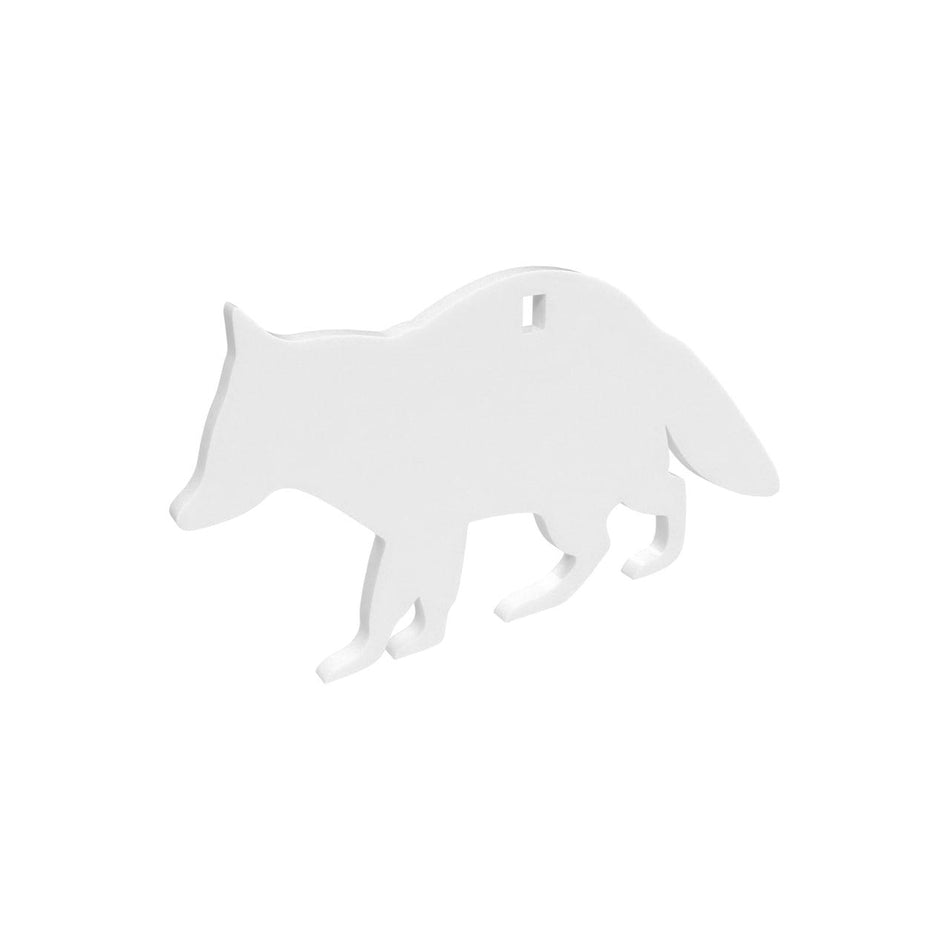 Birchwood Casey AR500 Steel 1-Hole Raccoon Animal Silhouette Target 3/8 Inch