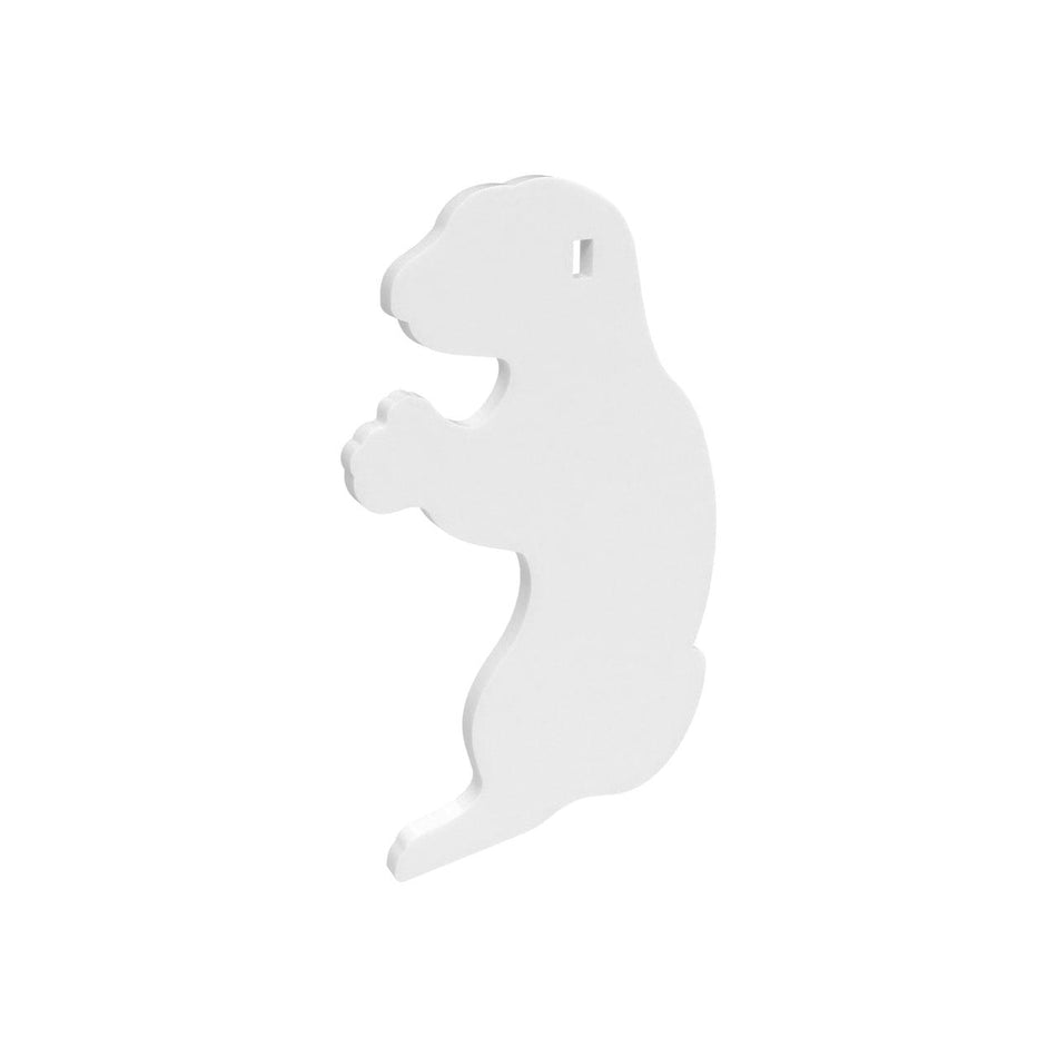 Birchwood Casey AR500 Steel 1-Hole Gopher Silhouette Target 3/8"