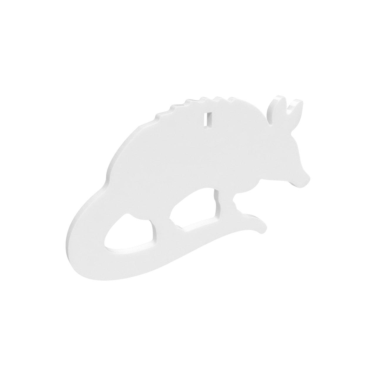 Birchwood Casey AR500 Steel 1-Hole Armadillo Silhouette Shooting Target 3/8"