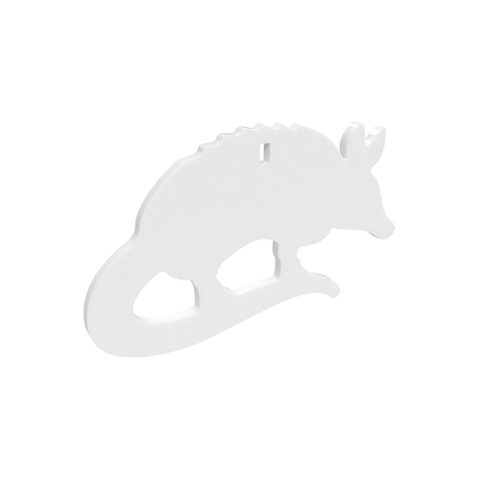 Birchwood Casey AR500 Steel 1-Hole Armadillo Silhouette Shooting Target 3/8"