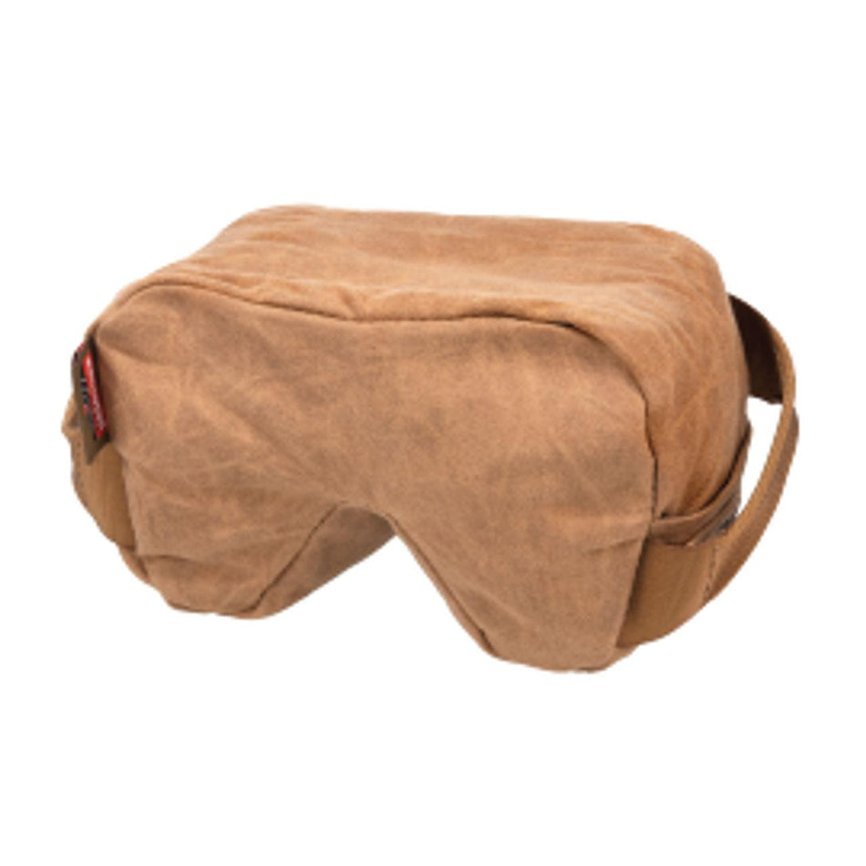 Birchwood Casey Steady-Shot Foxtrot Waxed Canvas Shooting Bag Ultralight Tan