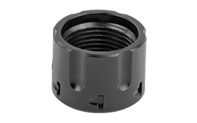 Backup Tactical 1/2x28 Thread Protector, Revolver Cylinder Style, Black Finish