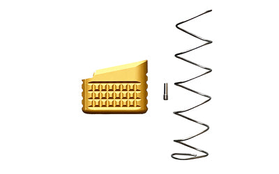 Backup Tactical G1923MEXT-FDE Glock 19/23 Magazine Extension, FDE, +5 Rounds, Extra Power Spring Included