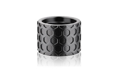 Backup Tactical 1/2x28 Thread Protector, Honeycomb Pattern, Black Finish