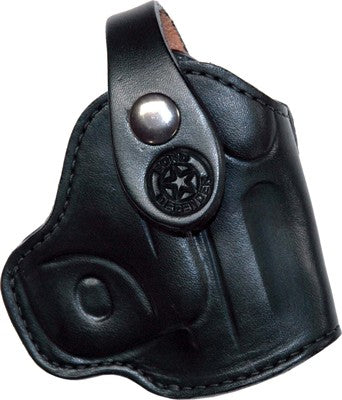 Bond Arms RH Black Leather Thumbsnap Holster for Back-Up Derringer