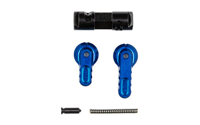 Battle Arms Development BAD-ASS-LITE AR-15 Ambi Safety Selector, Reversible 90/60, Lightweight, Blue