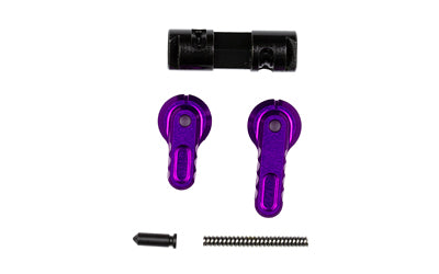 Battle Arms Development BAD-ASS-LITE AR-15 Ambi Safety Selector, Reversible 90/60, Lightweight, Purple