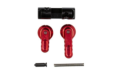 Battle Arms Development BAD-ASS-LITE AR-15 Ambi Safety Selector, Reversible 90/60, Lightweight, Red