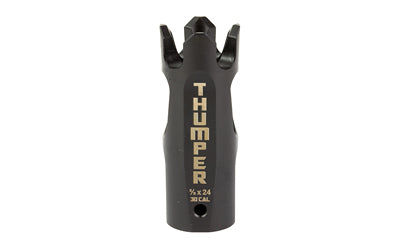 Battle Arms Development BAD-THUMPER-30-BN Thumper Muzzle Brake, 30 Cal 7.62/308, 5/8x24, Black Nitride