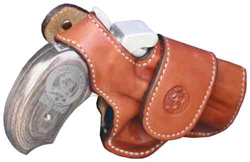 Bond Arms Snakeslayer IV Right Hand Leather Driving Holster Tan