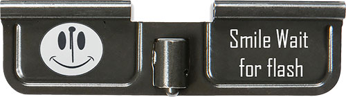 Battle Arms AR-15 Smile Wait For Flash Laser Engraved Dust Cover