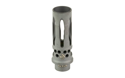 B&T USA BT-Assault-CTC Closed Tine Flash Hider, 556NATO, 1/2x28 Thread, DLC Black
