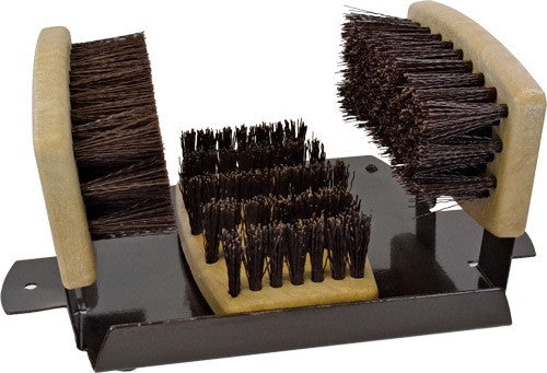 PSP Boot Brush and Scraper Heavy-Duty Outdoor Bristle Cleaner