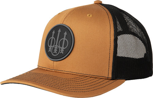 Beretta JS Trucker Hat in Tobacco Color