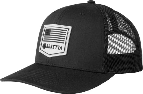 Beretta PM Trucker Hat in Jet Black