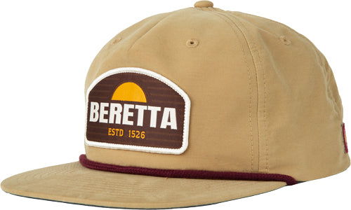 Beretta Sunset Rope Trucker Hat Tan