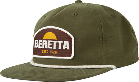 Beretta Sunset Rope Trucker Hat Dark Green