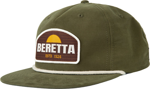 Beretta Sunset Rope Trucker Hat Dark Green