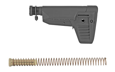 BCM GUNFIGHTER Mod 1 SOPMOD Widebody Stock Assembly with Receiver Extension Buffer Spring Black