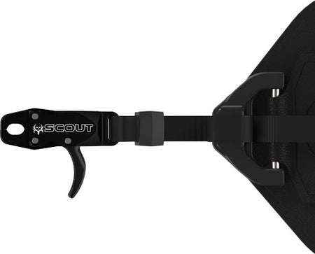 T.R.U. Ball Bone Collector Scout Bow Release Buckle Black LG
