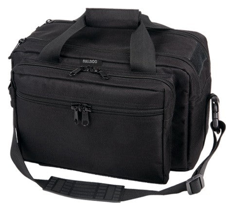 Bulldog Black Extra Large Range Bag Including Pistol Rug