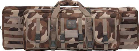 Bulldog BDT 36" Single Tactical Rifle Case with 3 Pockets Throwback Camo