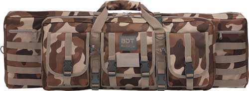 Bulldog BDT 36" Single Tactical Rifle Case with 3 Pockets Throwback Camo