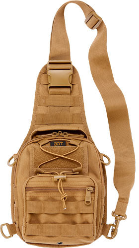 Bulldog X-Small Tan Sling Bag with MOLLE Webbing