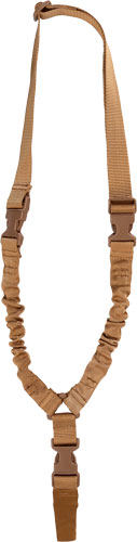 Bulldog Tan Bungee Tactical Sling with Quick-Release Buckle