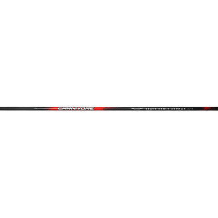Black Eagle Carnivore .001 400 Spine Carbon Arrow Shafts, Dozen