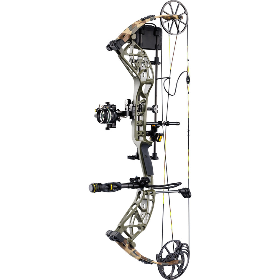 Bear Hunting Public Adapt 2+ Ready-to-Hunt Bow Package Throwback Green 55-70 lb LH