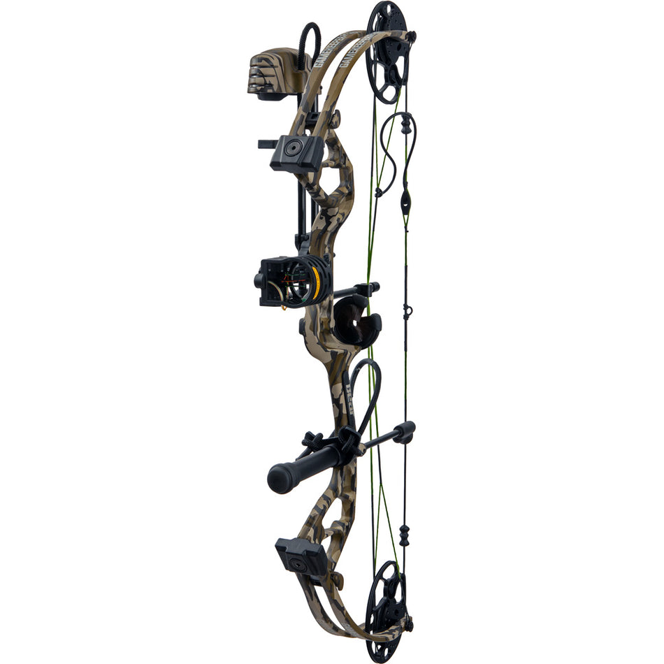 Bear Royale Gamekeeper Jr. Ready-to-Hunt Package Mossy Oak Bottomland 5-50 lbs Left Hand