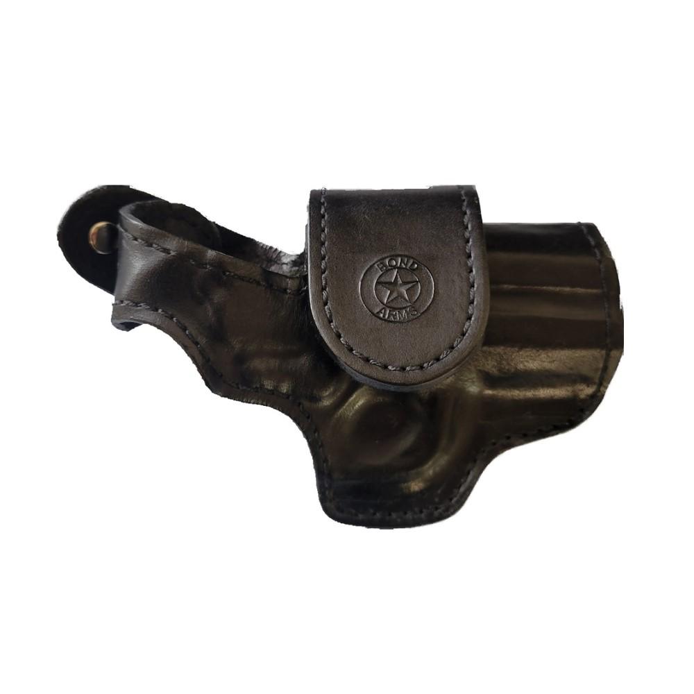 Bond Arms 3.5" Barrel Right Hand Leather Driving Holster Black