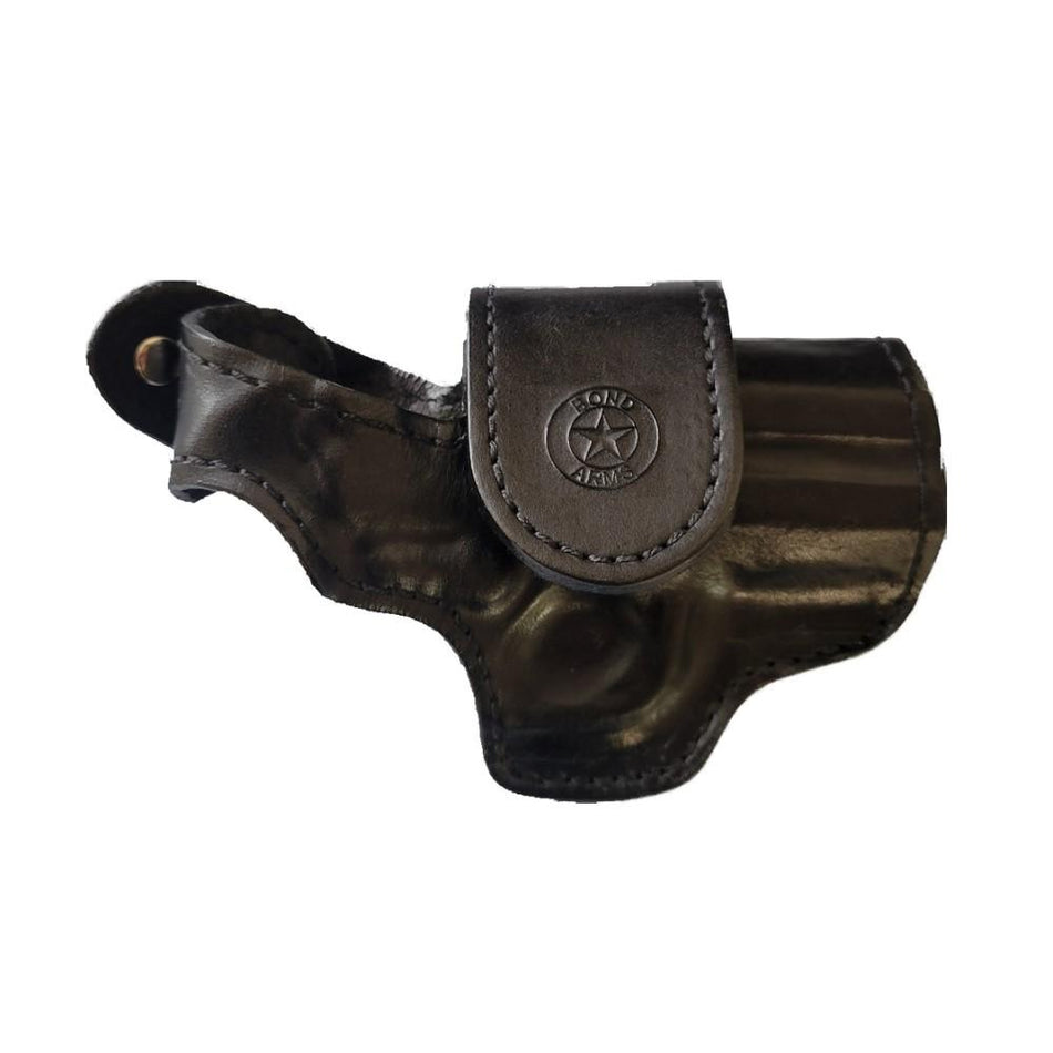 Bond Arms 3.5" Barrel Right Hand Leather Driving Holster Black