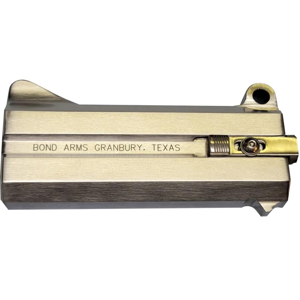 Bond Arms Rough Nation Replacement Barrel .45 Colt 3" Rough Tumble Silver